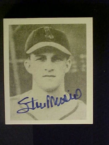 Stan Musial St. Louis Cardinals #36 1948 Bowman Reprint Signed Baseball Card
