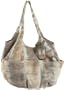 B. MAKOWSKY Lites Antigua Ball Shopper,Toffee Multi,one size