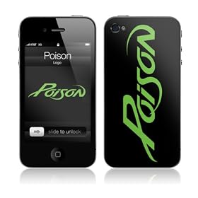 MusicSkins MS-POIS20133 iPhone 4- Poison- Logo Skin