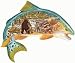 Sunsout Trout Story Shaped 1000 Piece Jigsaw Puzzle