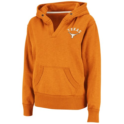 NCAA Texas Longhorns Balance Pullover Fleece Hoodie (Texas Orange, Medium)