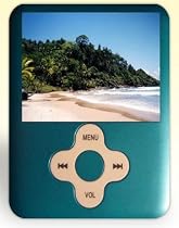 4GB Blue iGO MP3 player * Plays Music, Videos, FM Radio * free case * Lithium Battery * Voice Recorder * bright 1.8" LCD screen