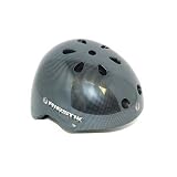 Razor Aggressive Youth Multi-Sport Ripstik Helmet Carbon Fiber