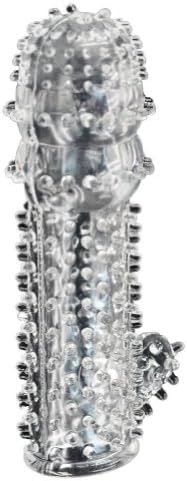 Nsstar Crystal Caterpillar Thorn Condom Penis Sleeves Multi Point Stimulating Stimulation Stimulator Enrich Your Sexual Life!