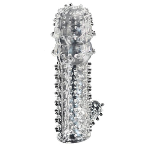 Nsstar Crystal Caterpillar Thorn Condom Penis Sleeves Multi Point Stimulating Stimulation Stimulator Enrich Your Sexual Life!