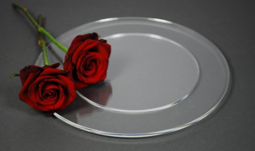 Cake stand - Canapés flat - Serving platter - 9 Round 5mm