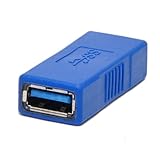 2 Pack Super Speed USB 3.0 Female A to Female A Coupler Extender Adapter