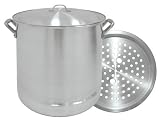 Bayou Classic 40 Quart Aluminum Steamer Stockpot