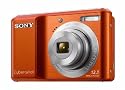 Sony DSC-S2100 12.1MP Digital Camera with 3x Optical Zoom with Digital Steady Shot Image Stabilization and 3.0 inch LCD (Orange)