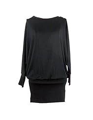 Dolman Cotton Party Dress/Mini Dress 