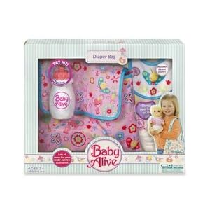 Hasbro Baby Alive Accessory Pack - Diaper Bag by
