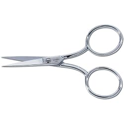Gingher 4-Inch Large Handle Embroidery Scissors