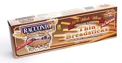 Racconto Whole Wheat Breadsticks, 4.4-Ounce Boxes (Pack of 6)