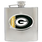 Green bay Packers NFL 6oz Stainless Steel Hip Flask