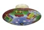 Landmark Kidshine 3 Light Semi-Flush Ceiling Fixture Trains