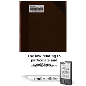 The law relating to particulars and conditions of sale on a sale of land