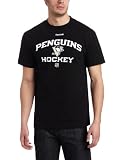 NHL Pittsburgh Penguins Authoritative Black Short Sleeve Tee (Black, X-Large)
