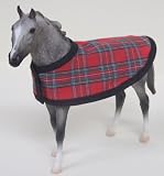 Tartan Horse Blanket 1:12 Scale