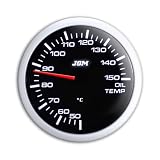 Zoom Produkt-Bild: Zusatzinstrument, Noir, &Ouml;ltemperartur (50~150&deg;C), schwarz, mit wei&szlig;er LED Skala, dimmbar, &Oslash;52mm