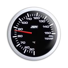Zusatzinstrument, Noir, �ltemperartur (50~150�C), schwarz, mit wei�er LED Skala, dimmbar, �52mm
