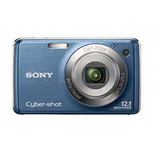 Sony Cyber-shot DSC-W230 12 MP Digital Camera with 4x Optical Zoom and Super Steady Shot Image Stabilization (Dark Blue)