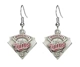 Minnesota Twins Dangle Earrings - MLB Baseball Fan Shop Sports Team Merchandise