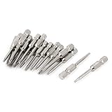 uxcell　トルックスドライバービット　T9ドライバービット　50mm長　2.5mmチップダイヤ　20個