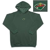 Minnesota Wild NHL JV Youth Pullover Hooded Sweatshirt (Dk Pine)