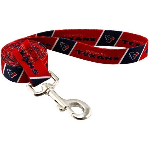 Houston Texans 6' Red Dog Leash (Large)