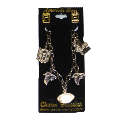 Atlanta Falcons 5-Charm Bracelet