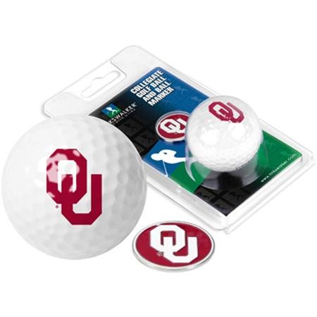 Oklahoma Sooners Ou Ncaa Collegiate Logo Golf Ball Ball Marker