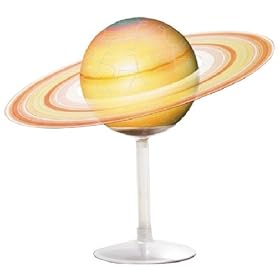 【クリックで詳細表示】3D球体パズル 60ピース 土星儀 -THE SATURN- (直径約7.6cm)