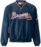 Atlanta Braves MLB Unlined Pullover Windjacket By Nike Team Sports