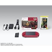 PSP「プレイステーション・ポータブル」 新米ハンターズパック ラディアン・レッド (PSPJ-30006) 【メーカー生産終了】