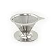 BOCHA - Pour Over Coffee Filter, Reusable Stainless Steel Cone Dripper, Permanent and Paperless with Cup Stand - ON SALE PLUS FREE POUROVER COFFEE GUIDE