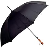 All-Weather Elite Series 60 inch Black Auto Open Golf Umbrella