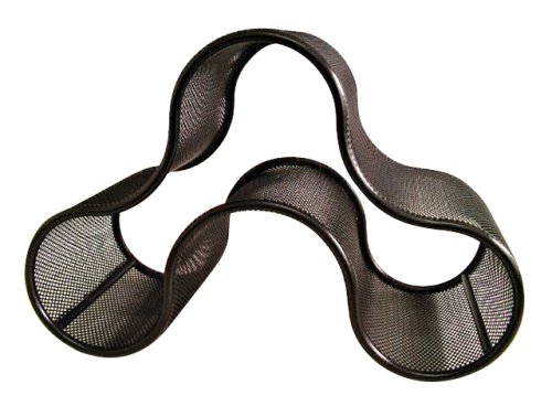 Kimco SomerSault 3-Bottle Wine Rack, Black