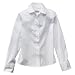 Girls' Cherokee® White Long-Sleeve Woven Shirt