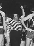 Referee Jim Enright Calling Plays and Using Hand Signals During a Game Photographic Poster Print by Stan Wayman, 24x32