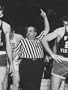 Referee Jim Enright Calling Plays and Using Hand Signals During a Game Photographic Poster Print by Stan Wayman, 24x32