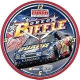 Greg Biffle NASCAR Driver Round Wall Clock