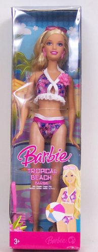 Childrens Toyshop  Toys : Tropical Beach Barbie