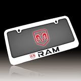 Dodge Ram Chrome Metal License Frame