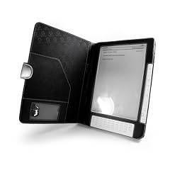 Tuff-Luv napa Leder Tasche case für Amazon Kindle DX (Book Style) (9.7