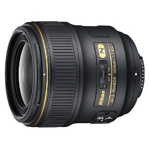 Nikon 35mm f/1.4G AF-S FX SWM Nikkor Lens for Nikon Digital SLR Cameras