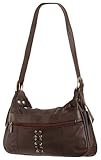 Burgundy Leather Shoulder Purse