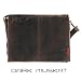 Laptoptasche Messenger-Bag aus geöltem Buffalo Leder . Extremely rugged Outback Wear.