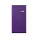 2013 Pocket Agenda Datebook, Saffiano 6", Purple