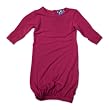 Kicky Pants Layette Gown, Orchid