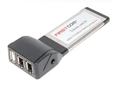 Produkt-Bild: ExpressCard Combo USB 2.0 + 2x FireWire 400 (IEEE 1394a)
